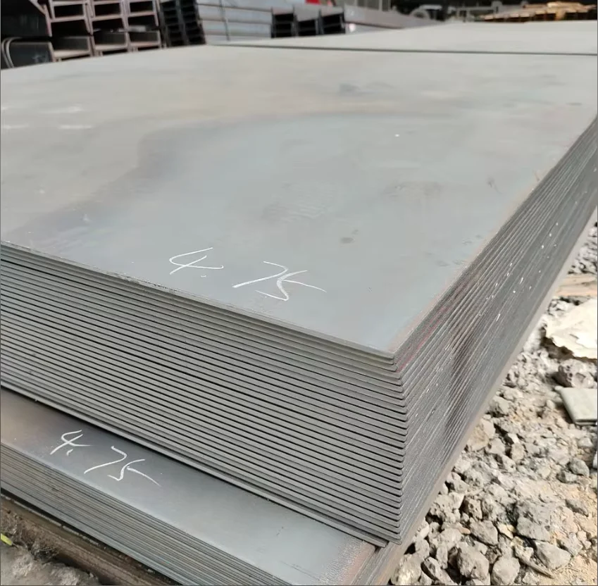 SS400 Q235 A36 St52 Hot Rolled Carbon Steel Plate 3-200mm Custom Sizes Supplier