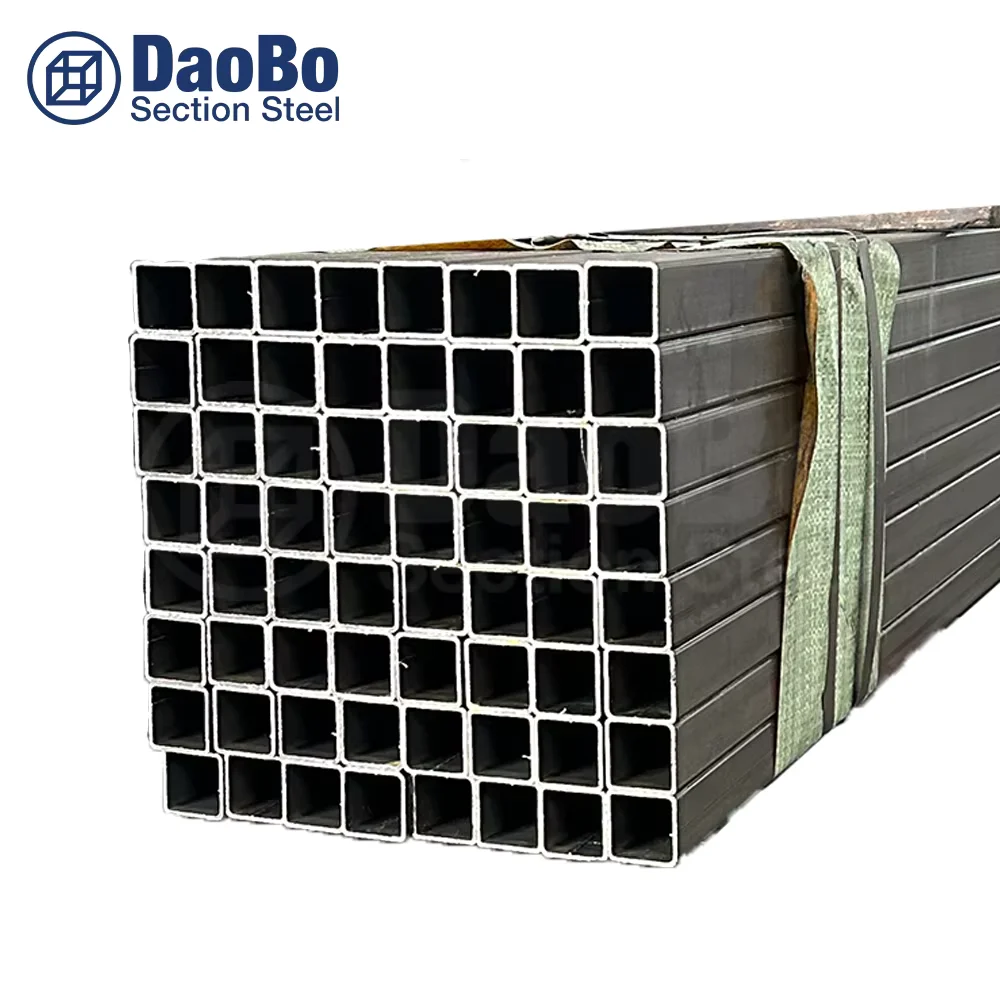 SS400 Rectangular Steel Tube ERW JIS G3466 Custom Cutting Bending Factory