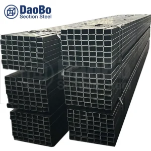 SS400 Rectangular Steel Tube ERW JIS G3466 Custom Cutting Bending Factory