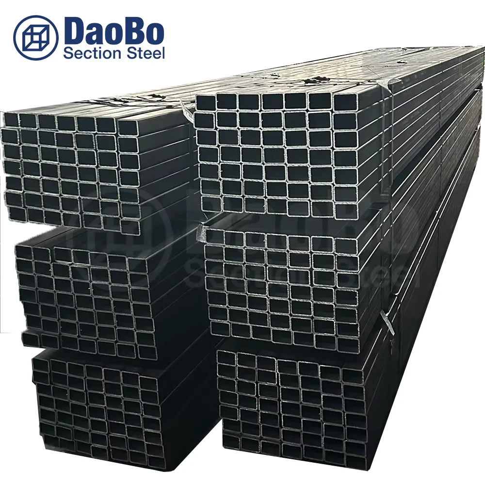 SS400 Rectangular Steel Tube ERW JIS G3466 Custom Cutting Bending Factory