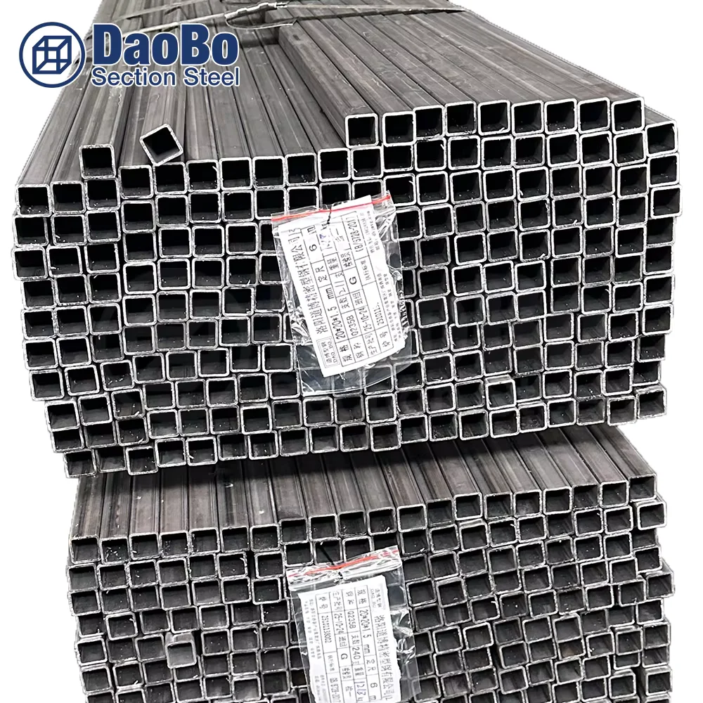 SS400 Rectangular Steel Tube ERW JIS G3466 Custom Cutting Bending Factory