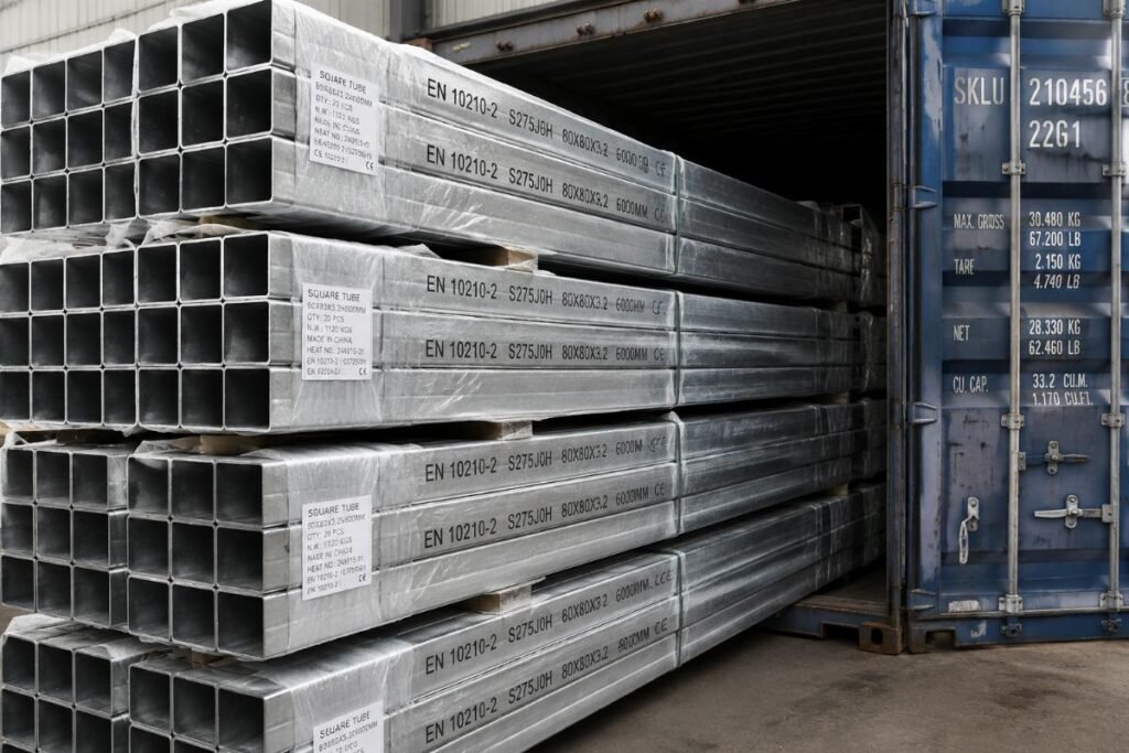 Galvanized Steel Pipe Wholesale for Middle East Construction