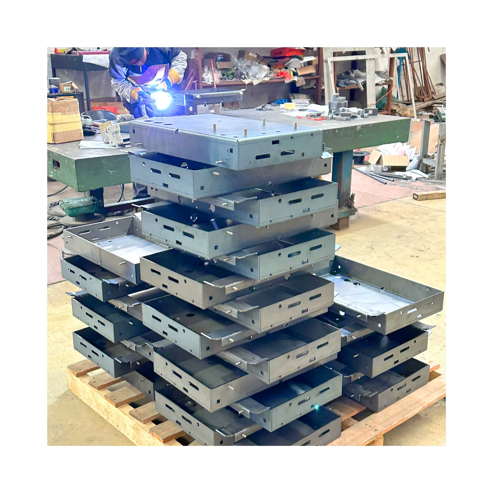 Stainless Steel Laser Cut Sheet Fabrication 0.3-50mm Custom OEM Service