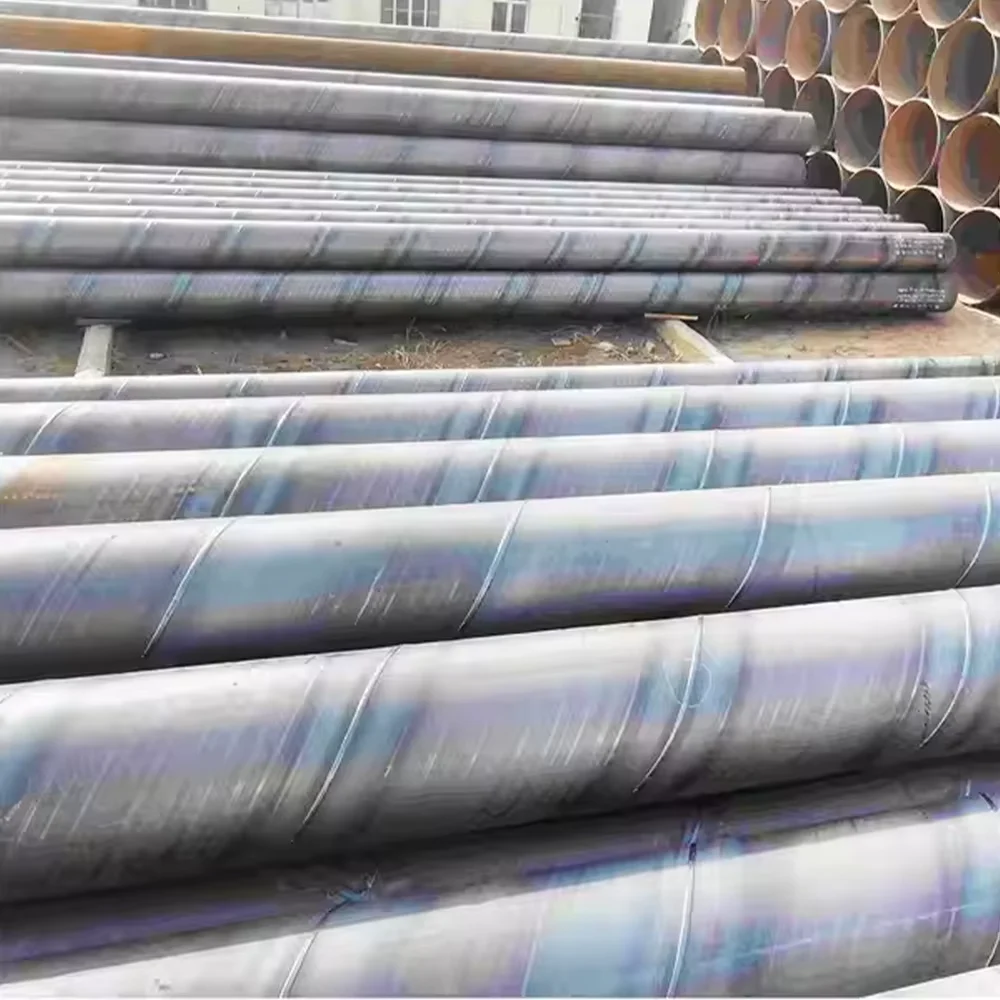 X42 X52 X60 X65 SSAW Spiral Welded Steel Pipe API 5L Supplier