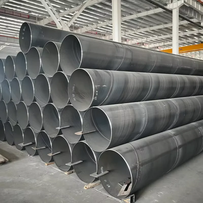 X42 X60 SSAW Carbon Steel Spiral Welded Pipe API 5L OD 159-3420mm Supplier
