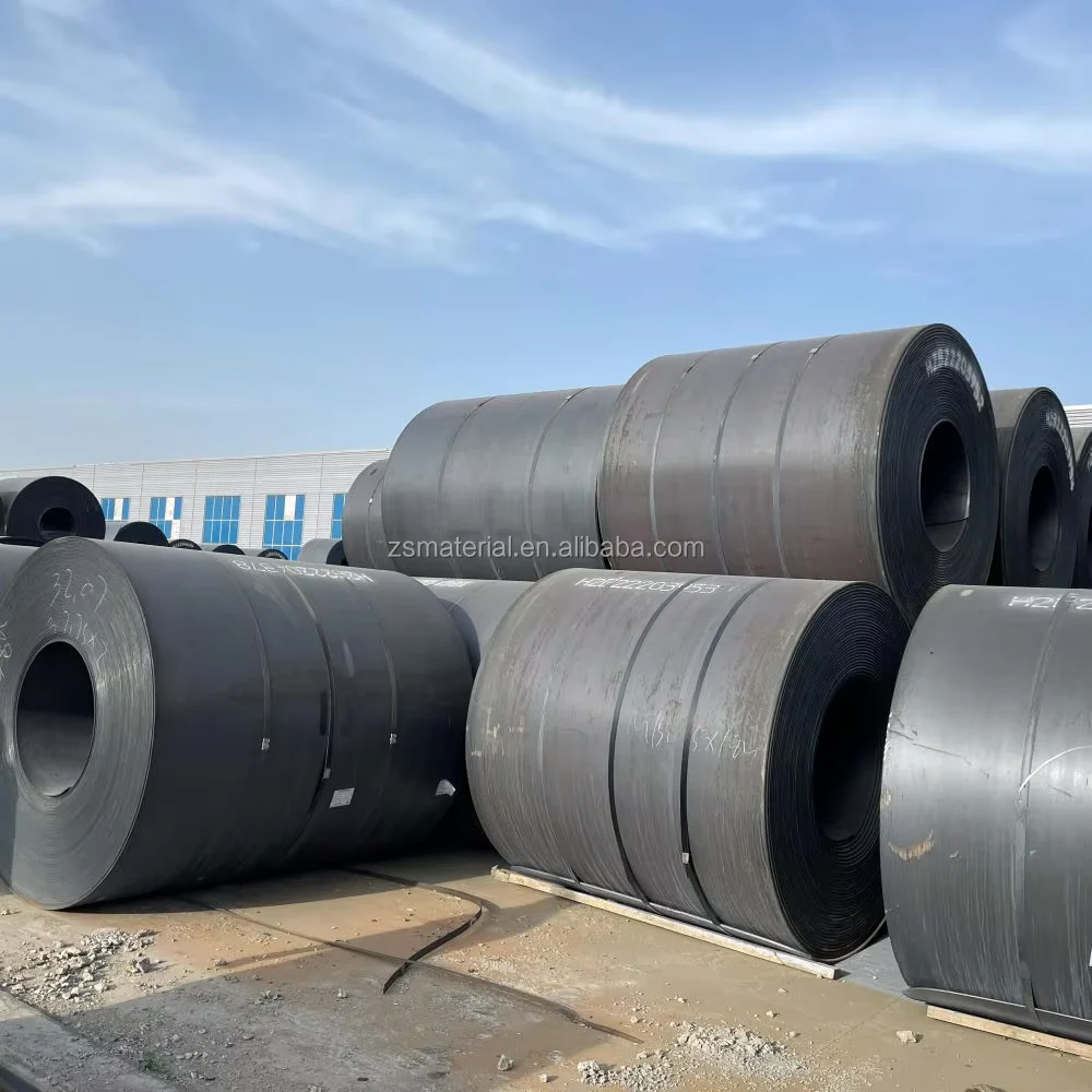 Q235 Q345 Hot Rolled Steel Coil 0.75-200mm Width 600-2000mm Factory