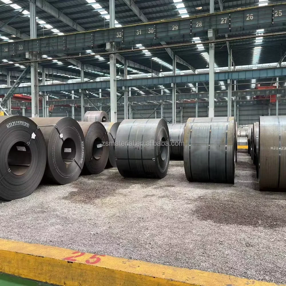 Q235 Q345 Hot Rolled Steel Coil 0.75-200mm Width 600-2000mm Factory