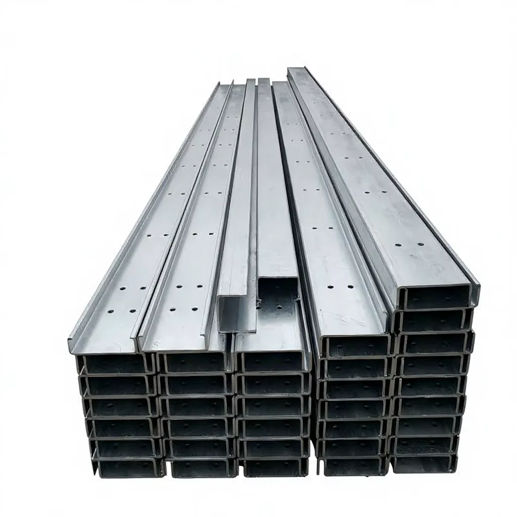 Q235B Q355B Galvanized C Channel Steel Custom Sizes Supplier