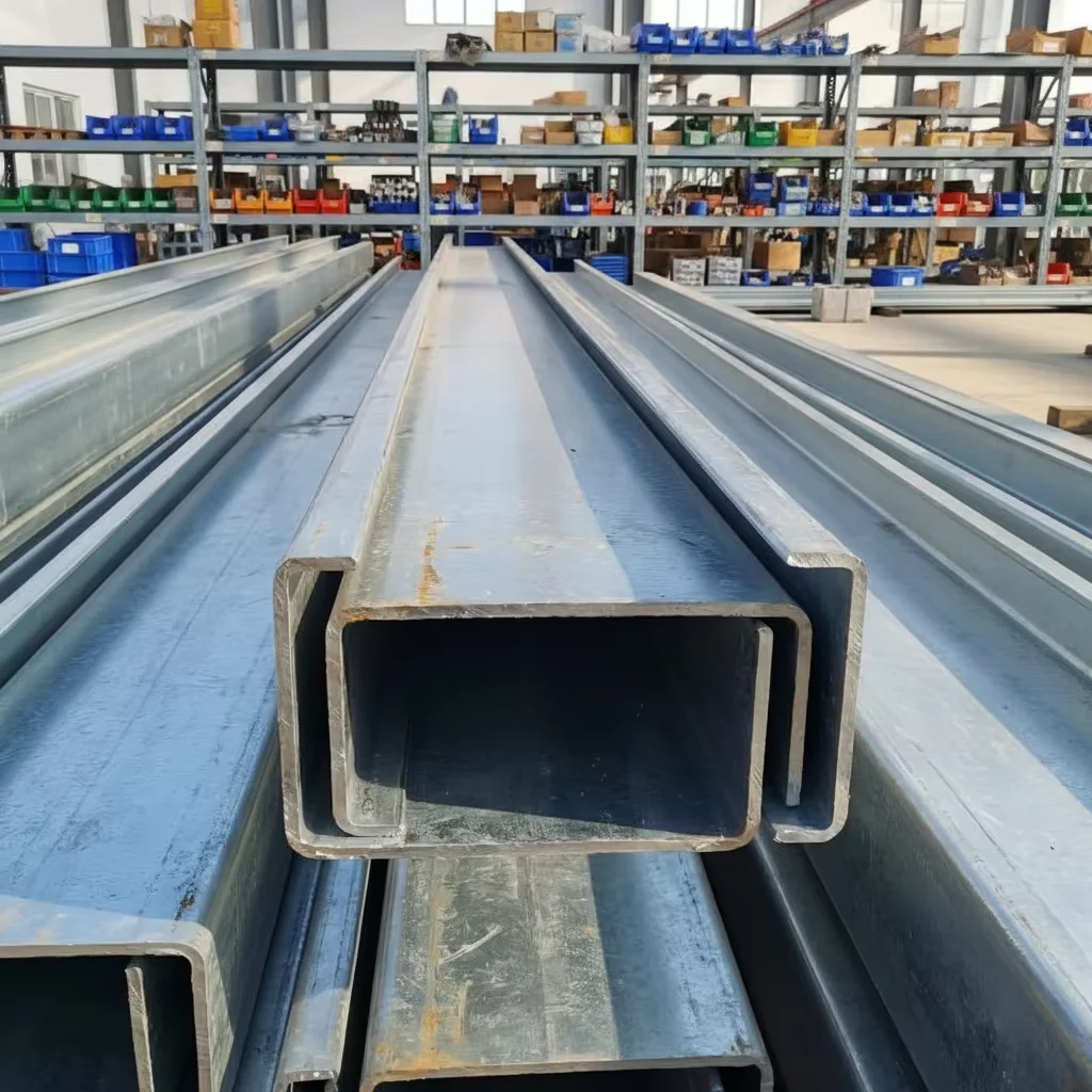 Q235B Q355B Galvanized C Channel Steel Custom Sizes Supplier